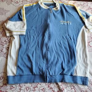 P Miller Vintage Master P Sweatshirt Top XL Oversize Zip Logo Hip Hop Rap Used